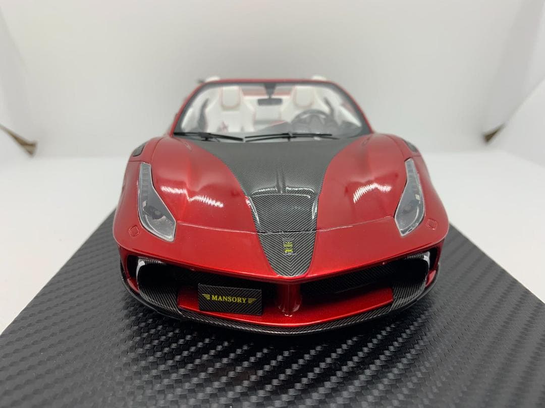 Mansory 1/18 フェラーリ Ferrari 488 レッド