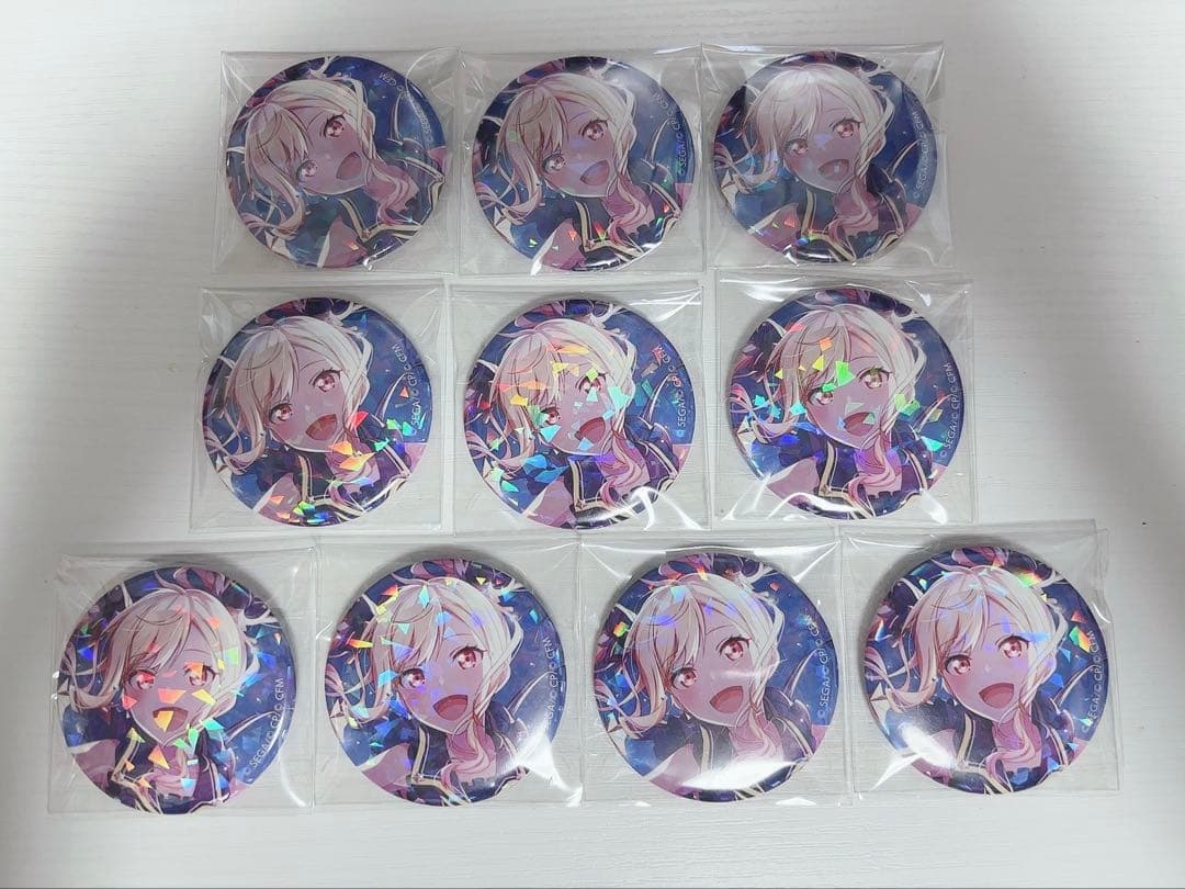 プロセカ 天馬咲希 ホロ缶バッジ 雨上がりの一番星