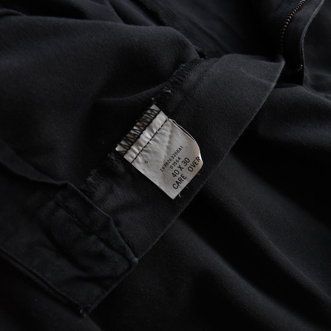 90s ラルフローレン ツータックチノ ポロチノ 黒 ブラック W40 L30