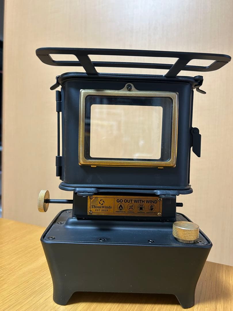 美品　ThousWinds ファイヤーダンスストーブ　＋オマケ　アイロンストーブ
