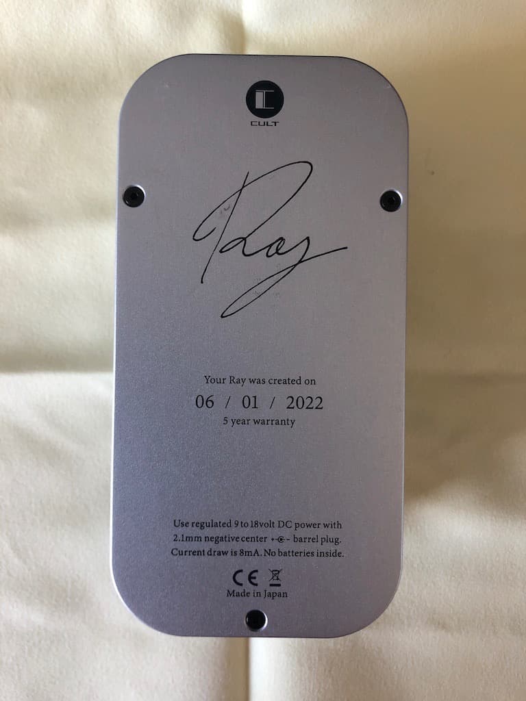 Cult Ray 2022 06/01 初期