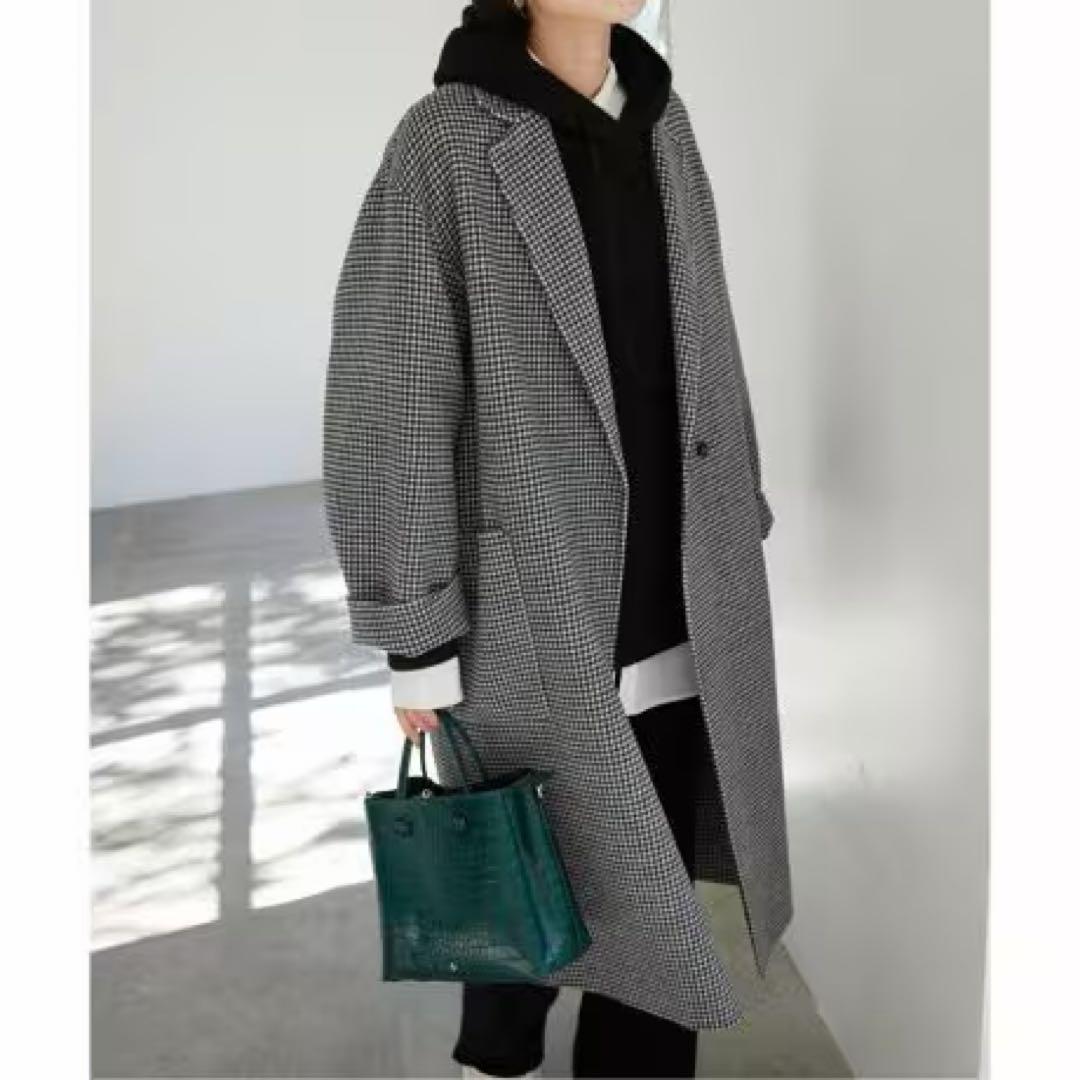 SLOBE IENA ハミルトン ダブルフェイスウールロンコグコート