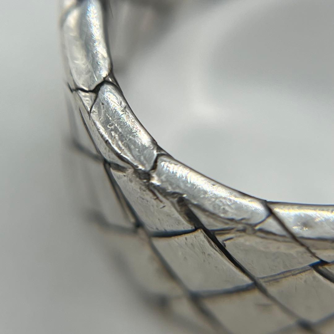 ボッテガヴェネタ BOTTEGA VENETA イントレチャートリング 16号