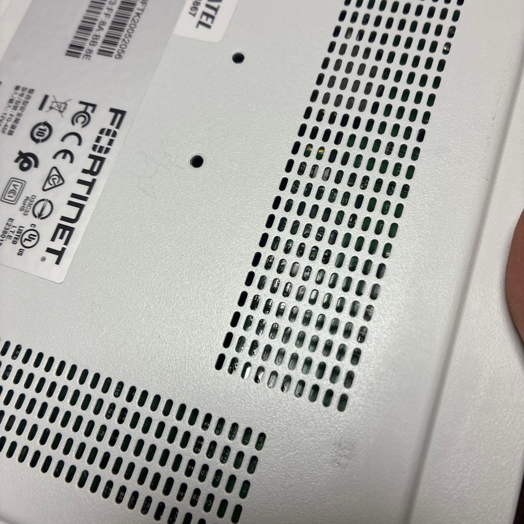 Fortinet FortiGate 40F ライセンス有