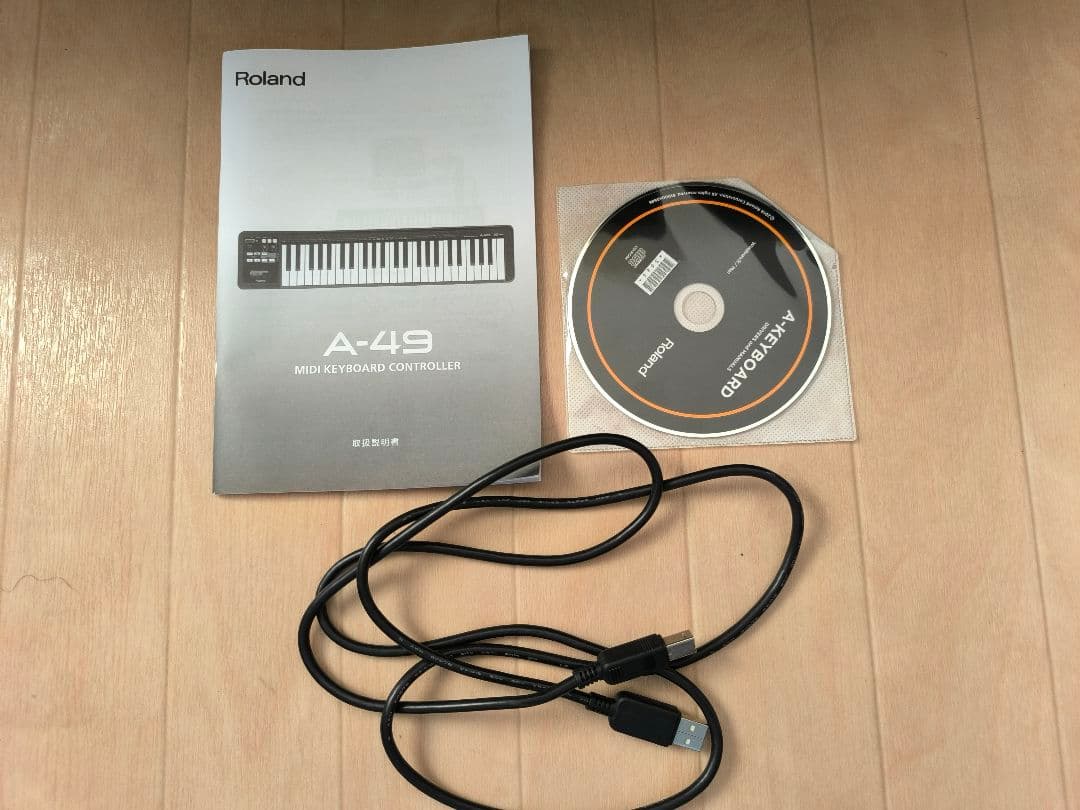Roland A-49 MIDIキーボードコントローラー ブラック