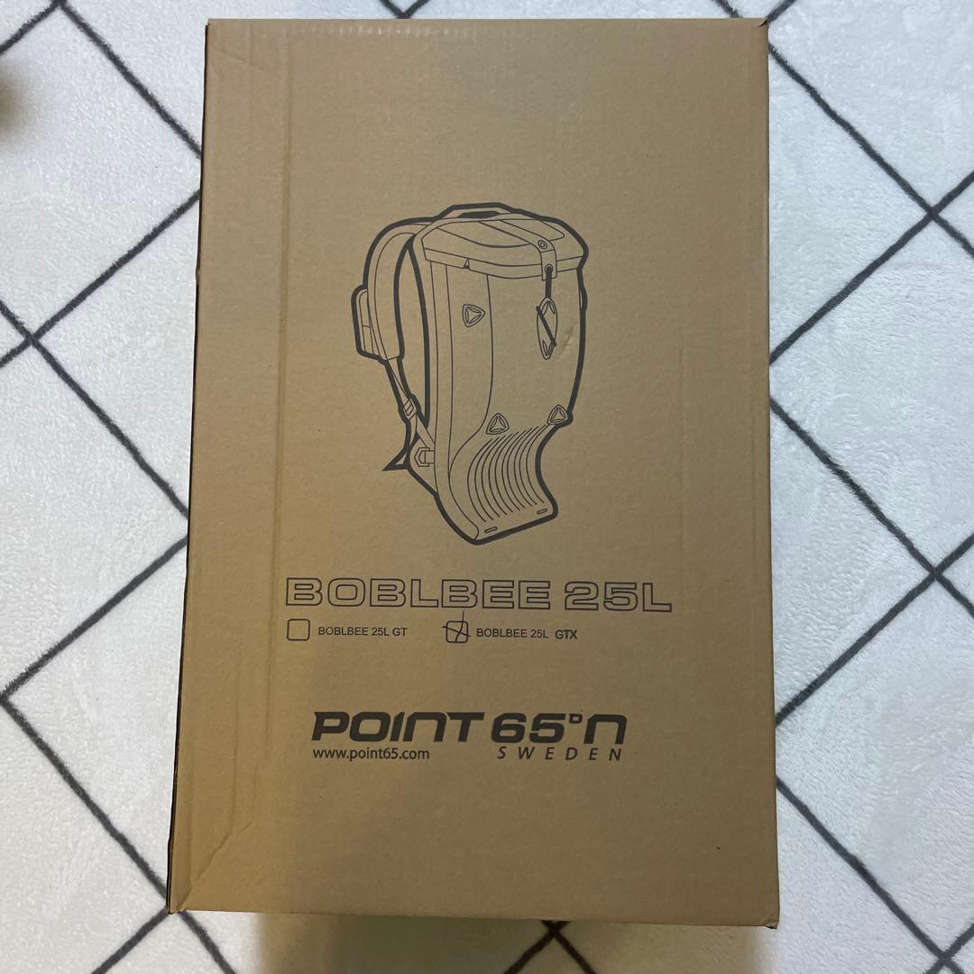 【数回使用　美品】Point 65 BOBLBEE 25L GTX (IGLO)