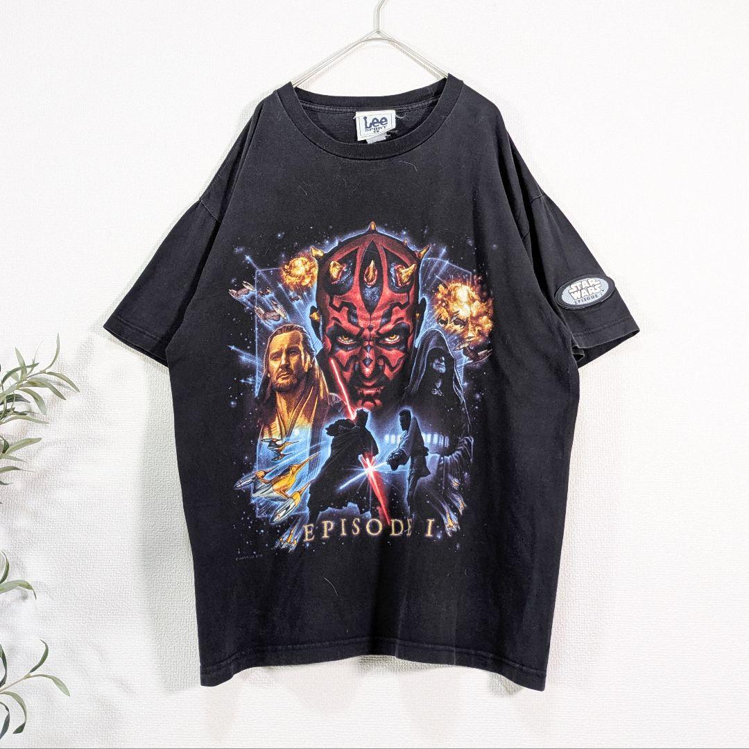 STAR WARS　スターウォーズ　エピソード1　ヴィンテージ　Tシャツ　L