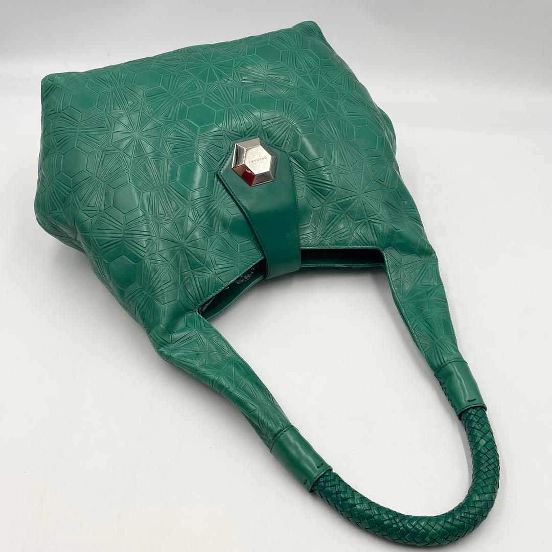 【入手困難】BVLGARI マシューウィリアムソン ショルダーバッグ エンボス