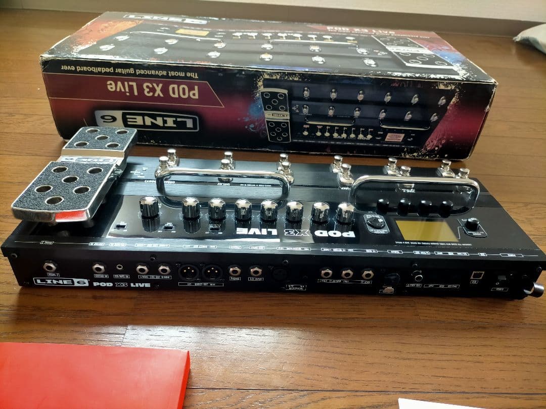 こてつ】LINE 6 POD X3 Live ギター　マルチエフェクター