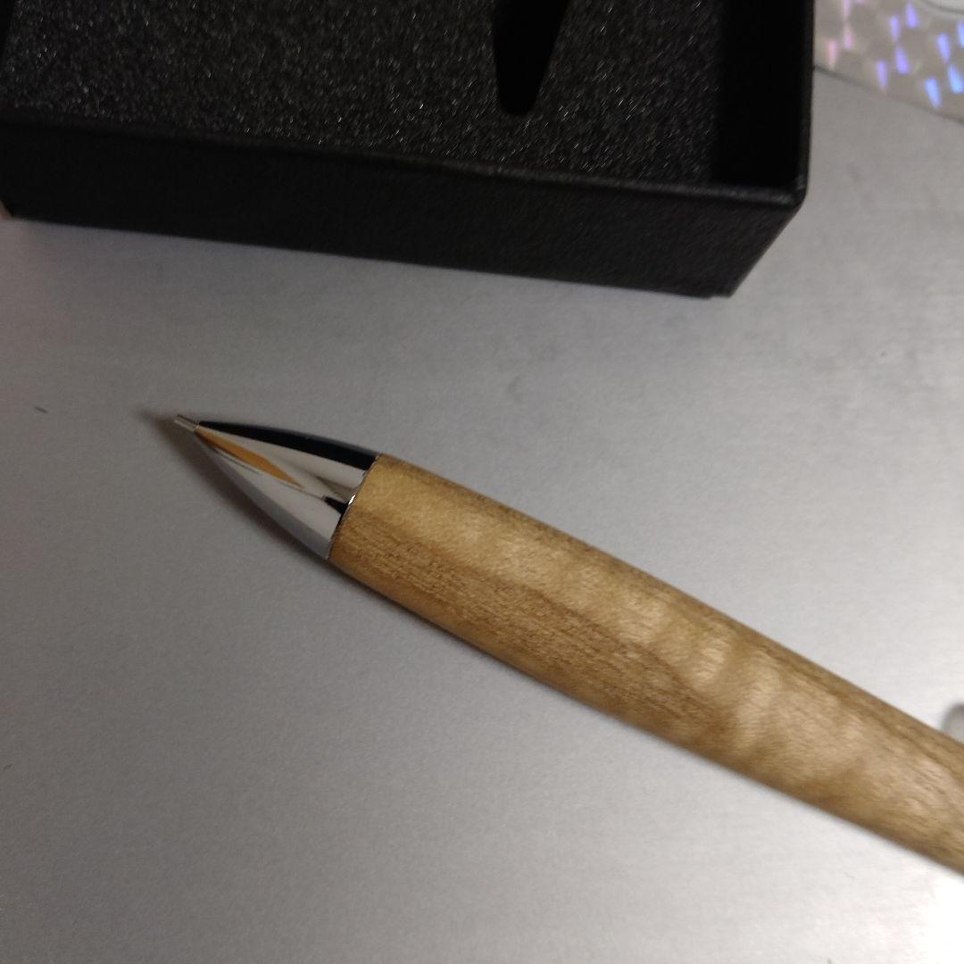 こぶた工房　シャープペンシル　欅　ケヤキ 0.5 箱　ウッドキューブ　オイル