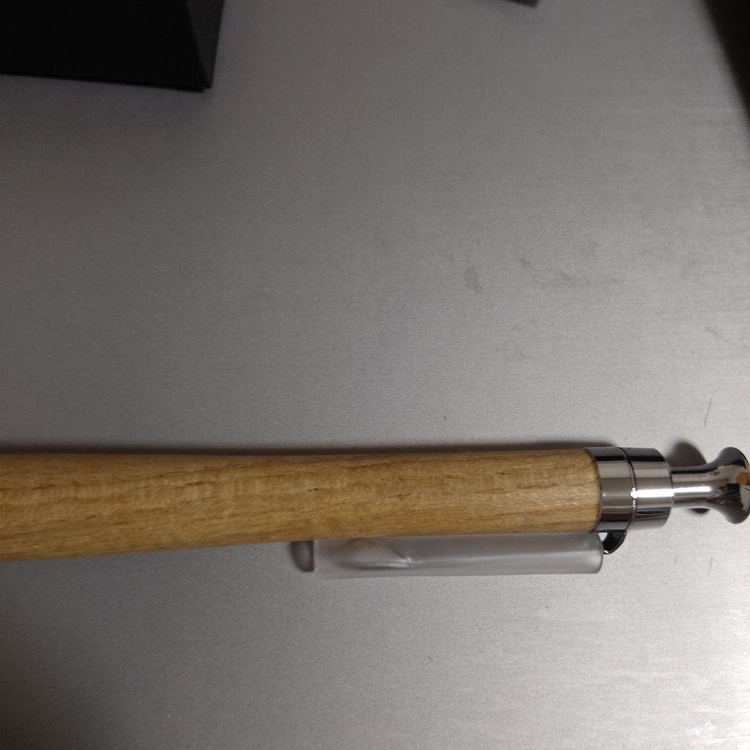 こぶた工房　シャープペンシル　欅　ケヤキ 0.5 箱　ウッドキューブ　オイル