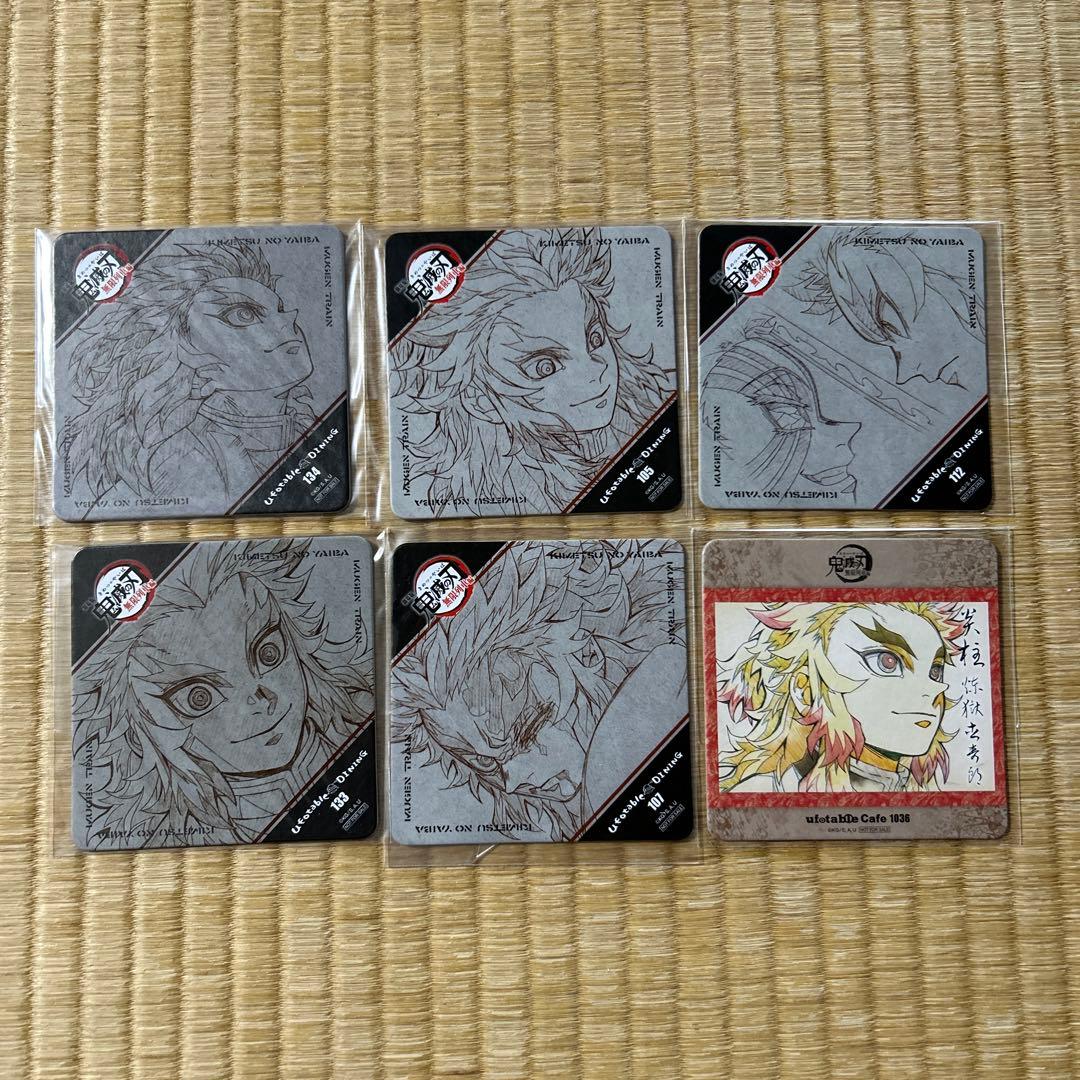 鬼滅の刃　コースター　煉獄杏寿郎