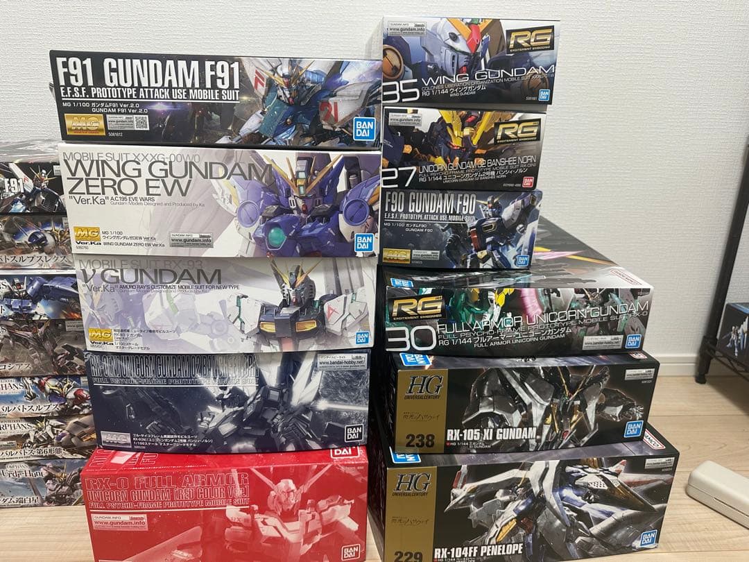 ガンプラ引退セット　定価以下まとめ売り　9万円相当