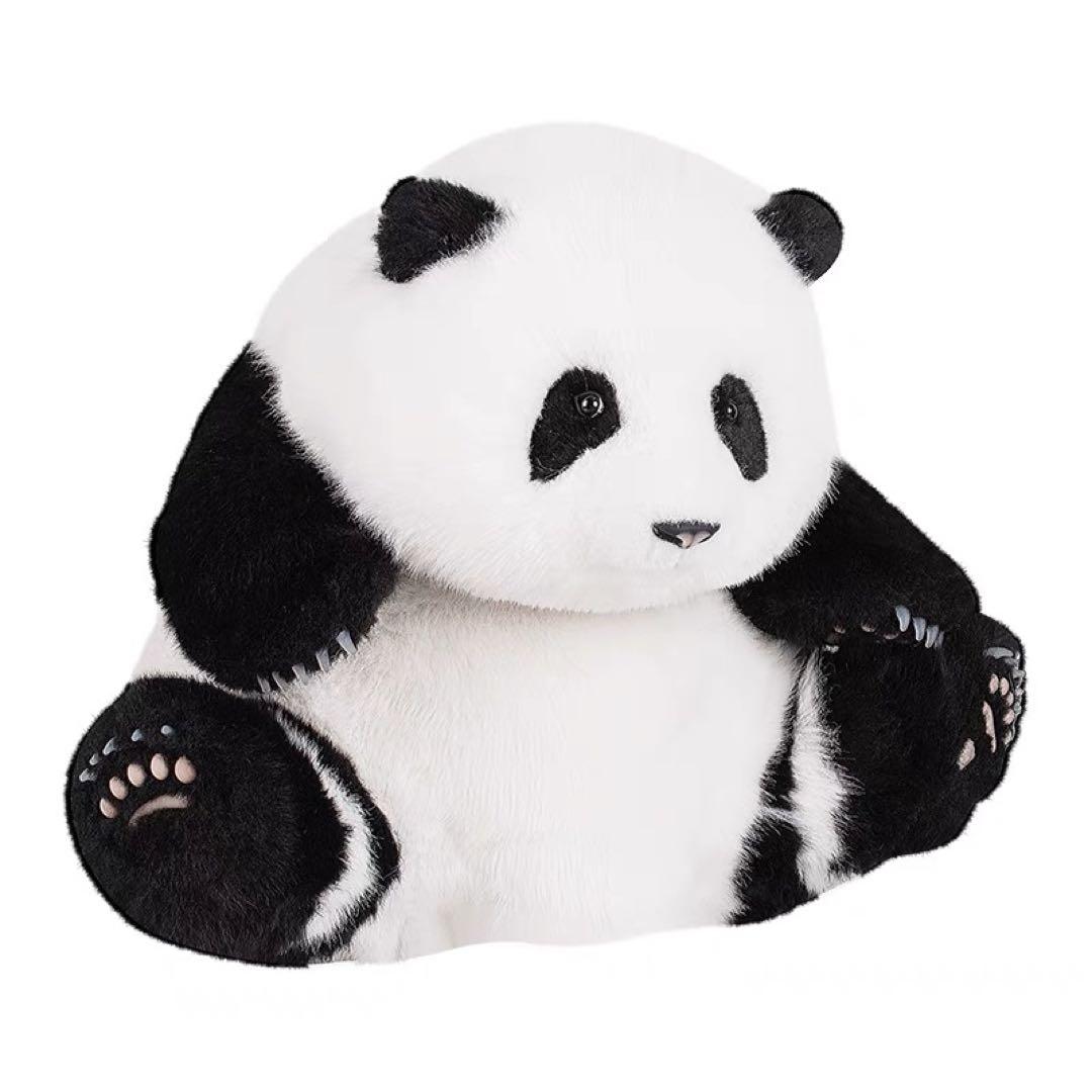 可愛いパンダぬいぐるみ肉球付き