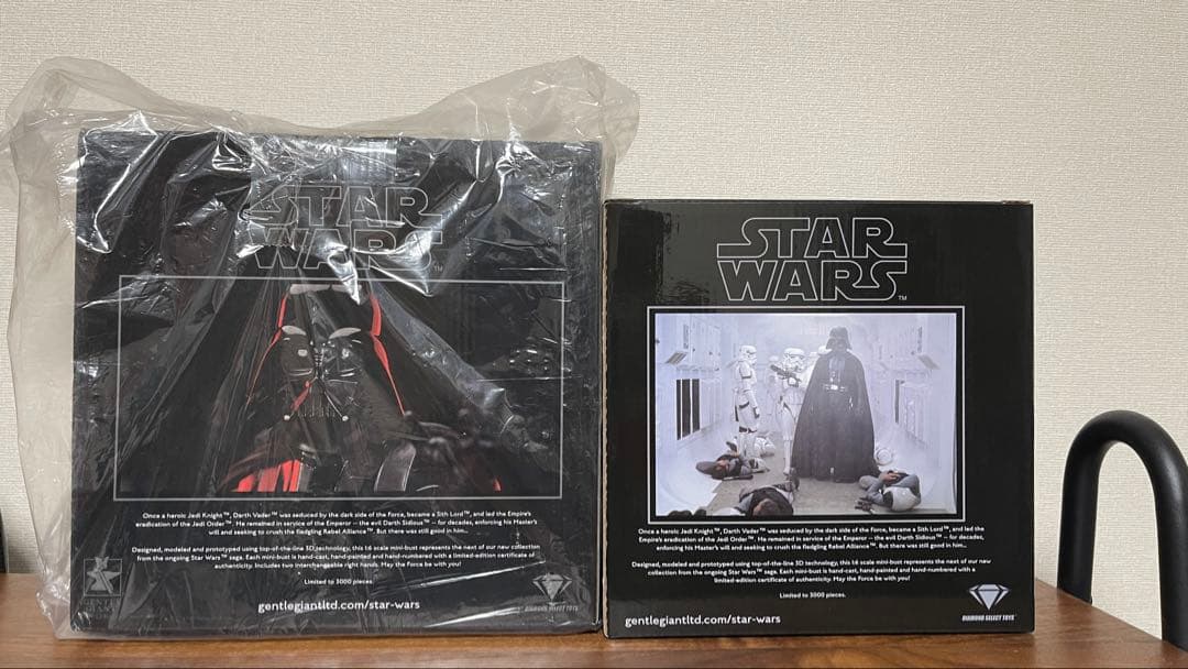 未開封 ダースベイダー スターウォーズ ジェントルジャイアント ミニバスト