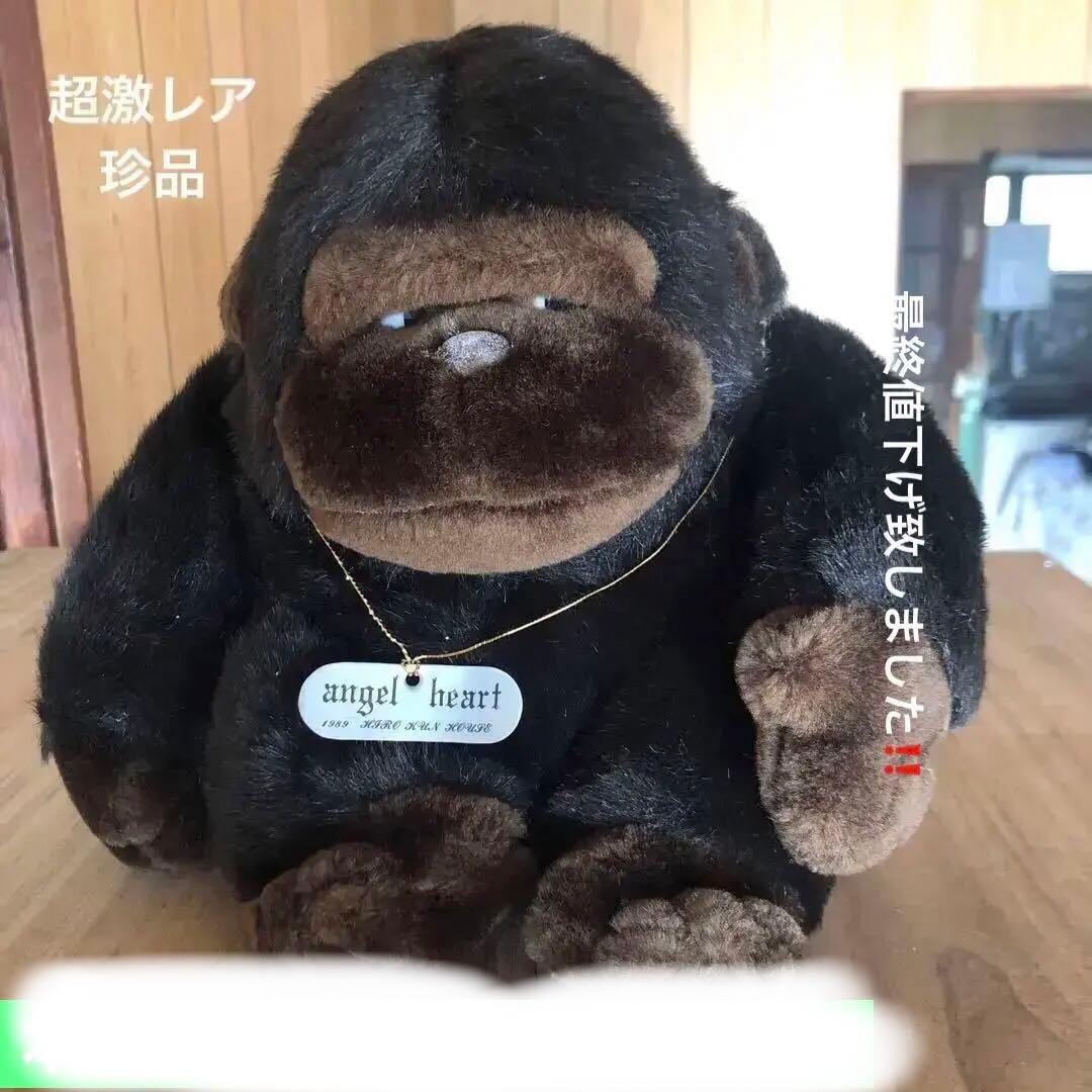 angel heart ぬいぐるみ 黒 1989年製