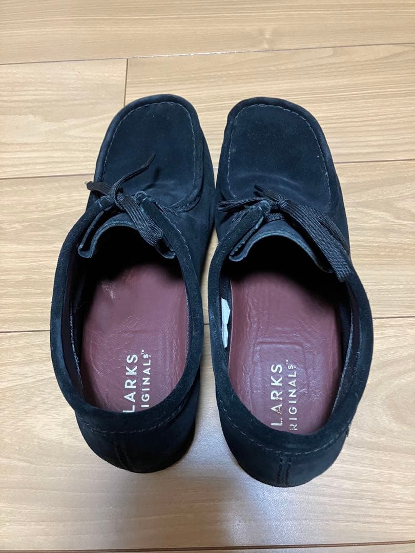 Clarks [クラークス] メンズ ワラビーゴアテックス(ブラックスエード)