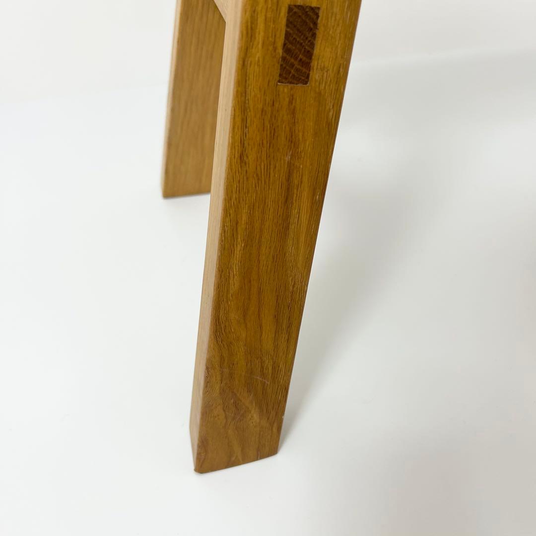無印良品 MUJI ベンチ オーク材 小 廃盤品 スツール　②
