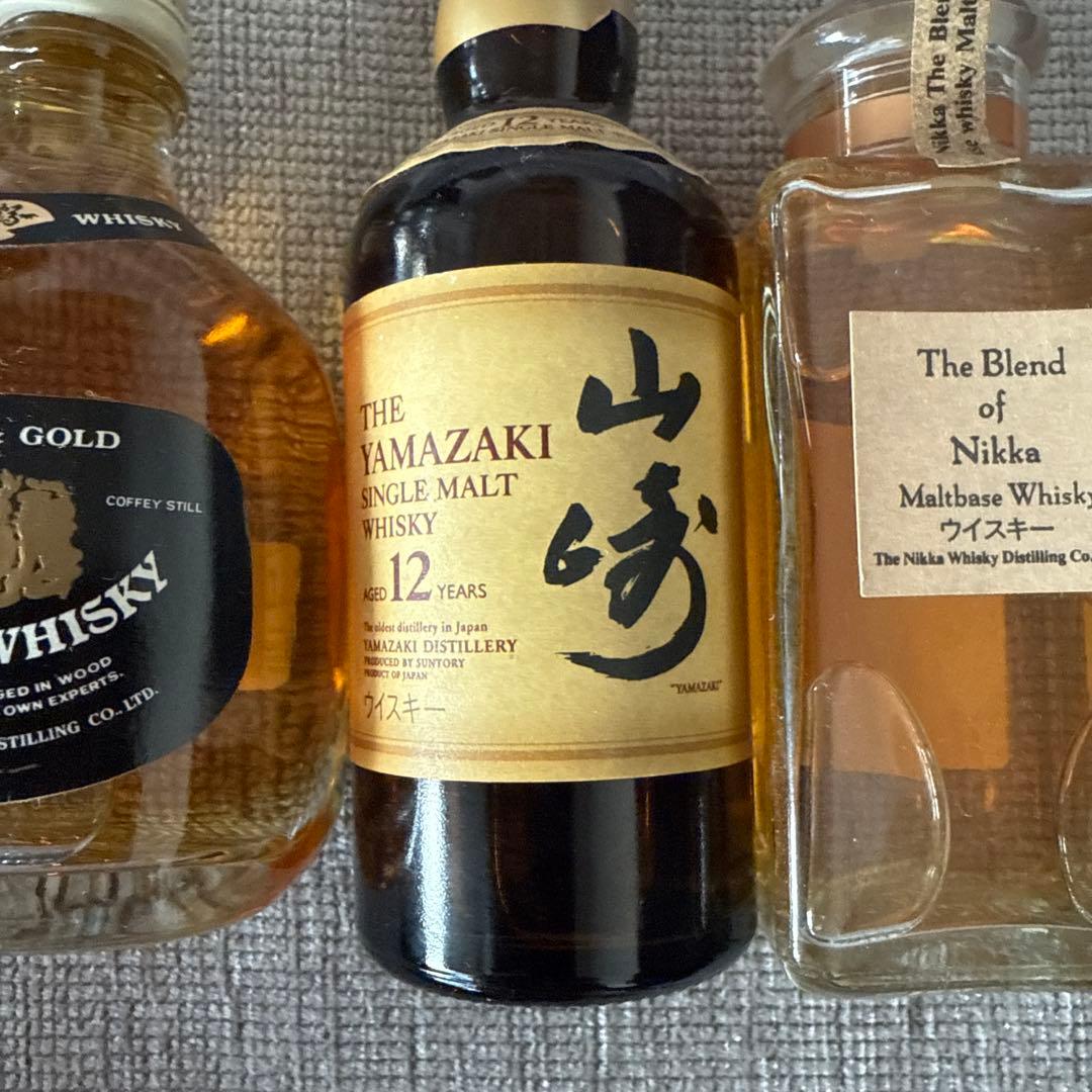 り*う様 日本のウイスキーコレクション　ミニボトル5本セット