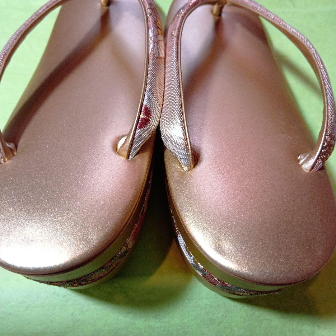 伊と忠　高級和装バッグ、草履セット　お値下