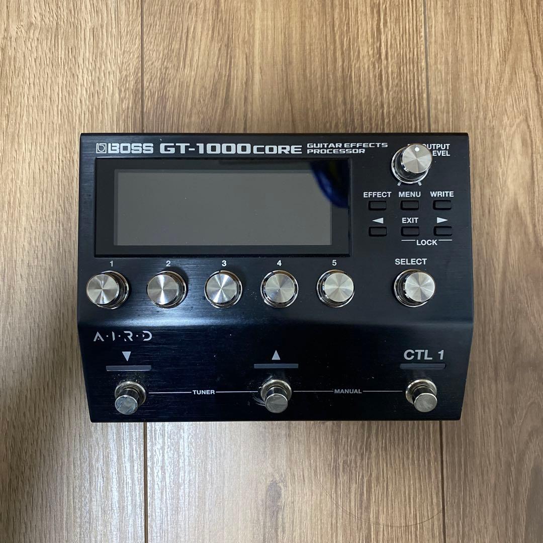 【セット】BOSS GT-1000 core+FS-7+Hosa STP-201