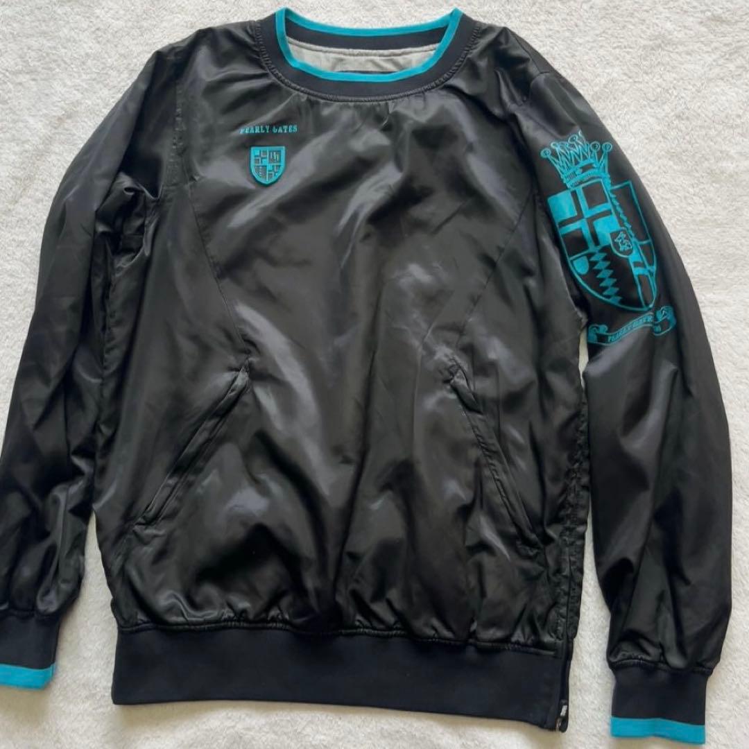 パーリーゲイツ 蓄熱裏地　スニード　ジャケット　黒　ブラック　ブルー