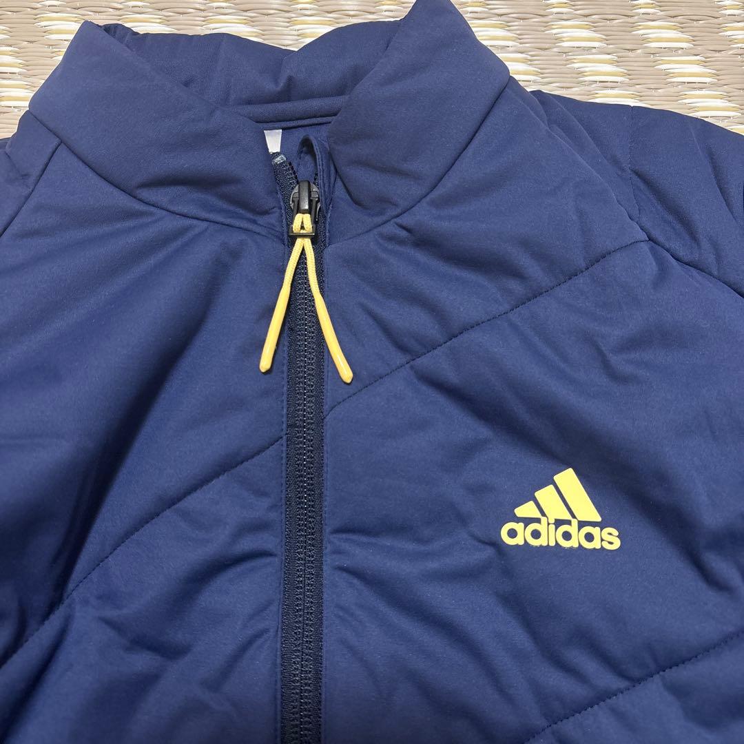 週末限定セール 新品adidasゴルフ レディース セットアップ ネイビーS