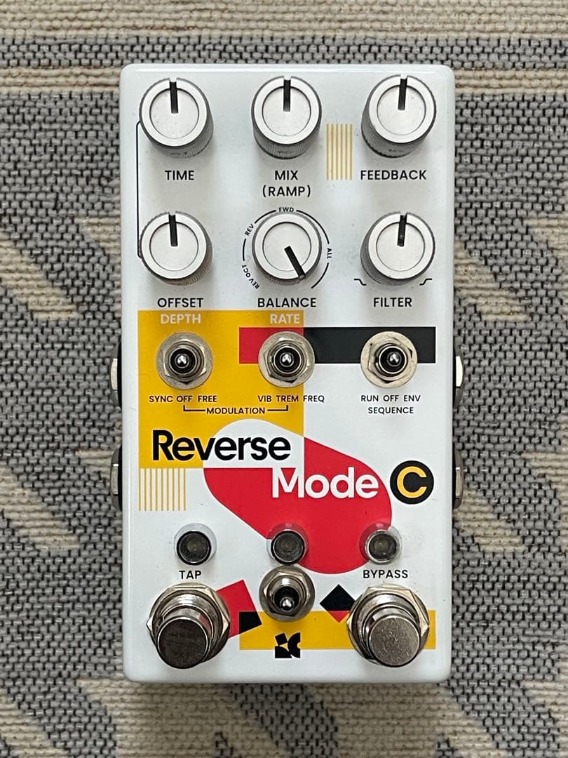 chase bliss Reverse Mode C （ディレイペダル）