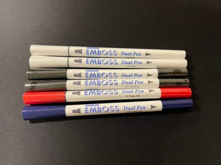 エンボス 絶版 ペン回し