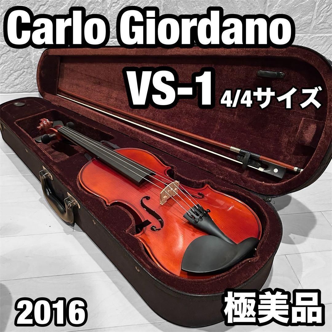Carlo giordano バイオリン VS-1 4/4サイズ 弓/ケース付