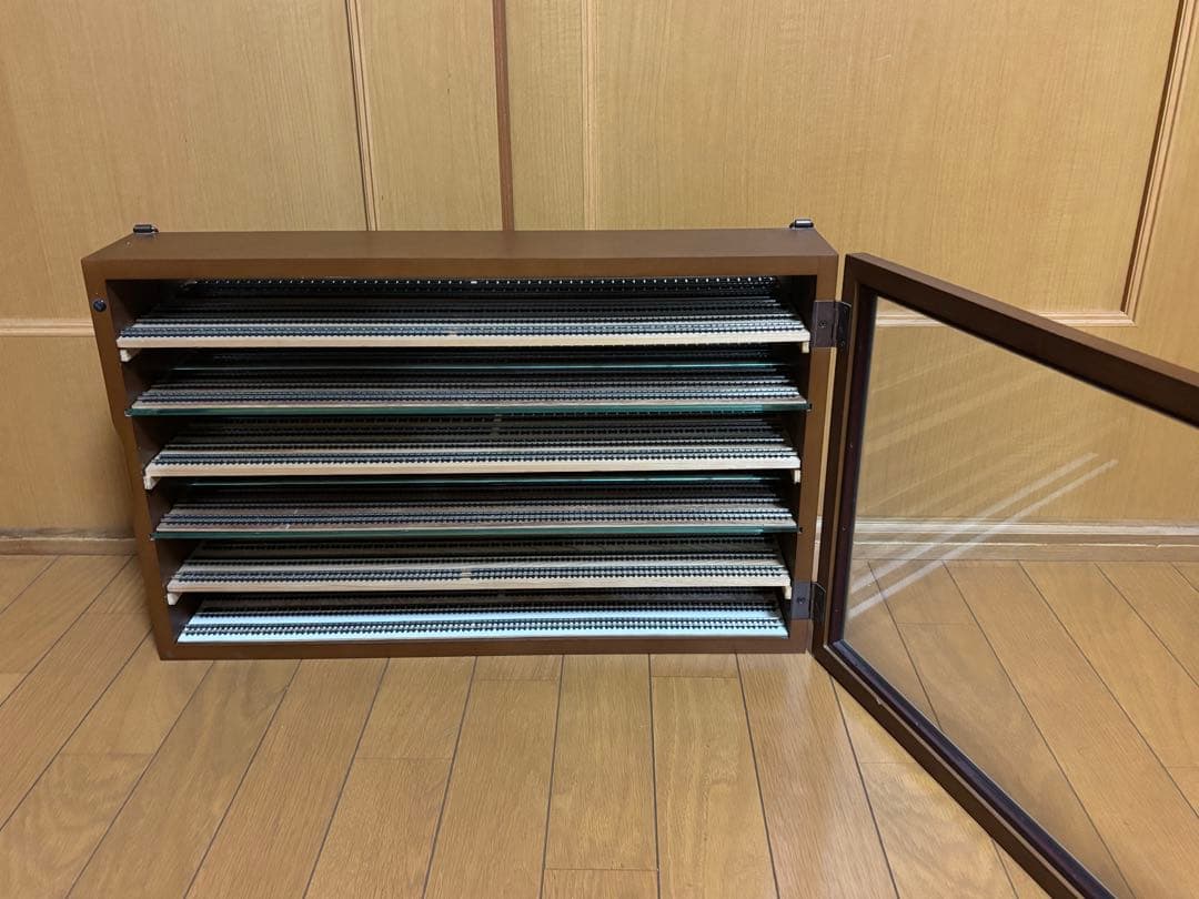 Nゲージ　棚　自作棚　BOX ケース　レール付き　DIY