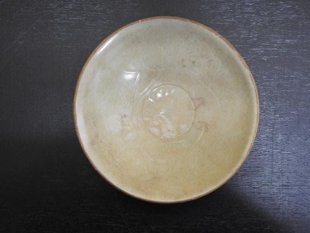 高麗青磁？平茶碗　MA301