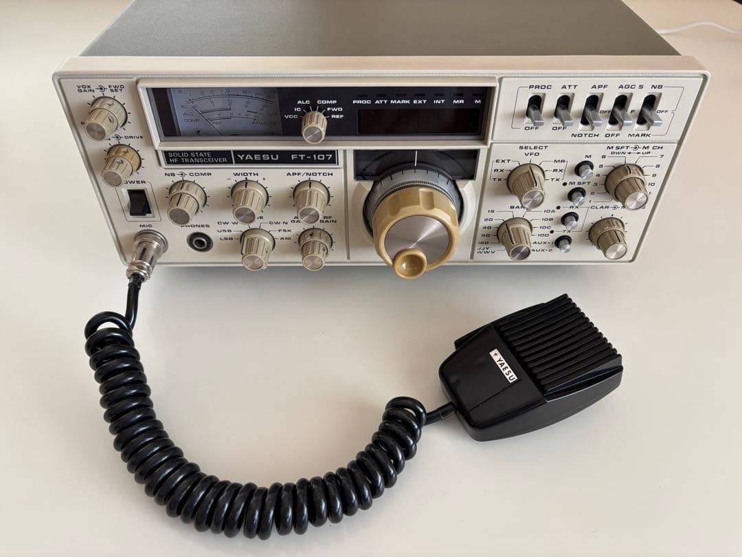 YAESU FT-107 アマチュア無線トランシーバー 100W機