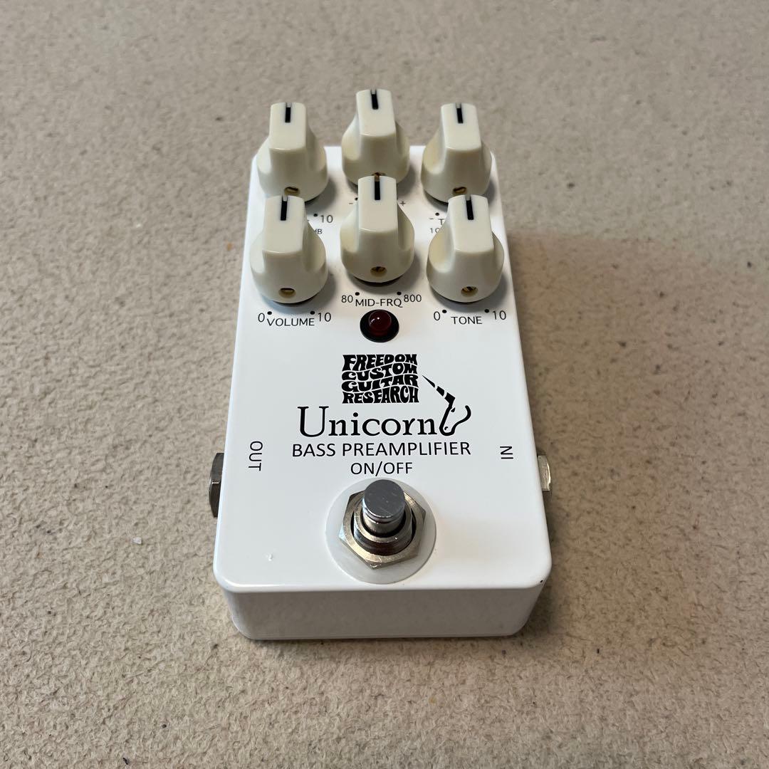 Freedom Unicorn FCGR ベース プリアンプ イコライザー