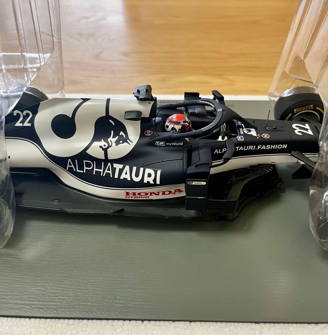 アルファタウリホンダ AT02 角田裕毅 '21 バーレーンGP 9位 1/18