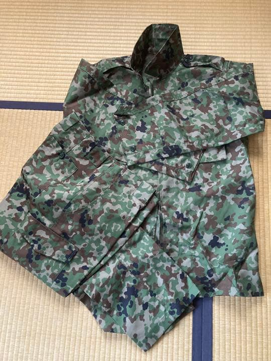 陸上自衛隊 迷彩服 上下セット サイズ「3A」