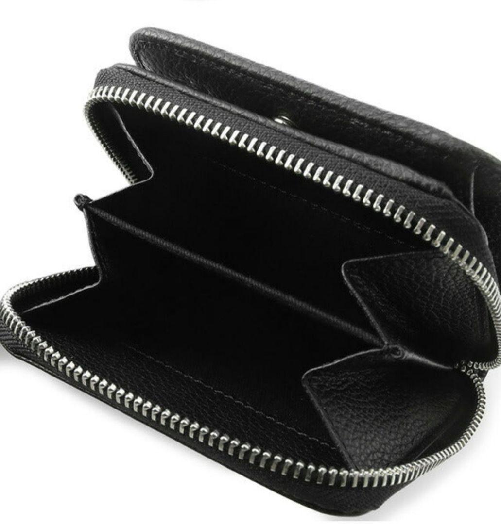 ヴィヴィアン　 二つ折り財布　黒　シルバー