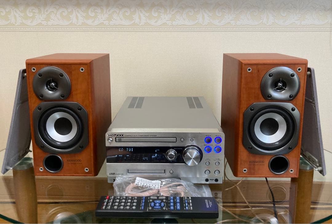 上級機ケンウッドHi-Fi コンポRD-UDA77・スピカーUDA77【綺麗】