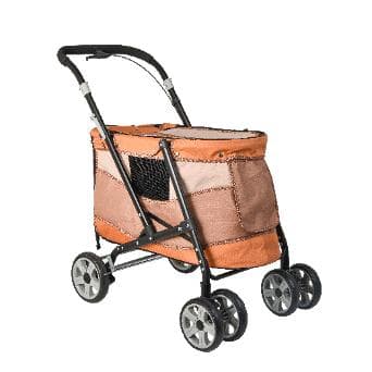 IVPETS-DECA 折りたたみできるペットカート オレンジ　犬　猫　キャリー