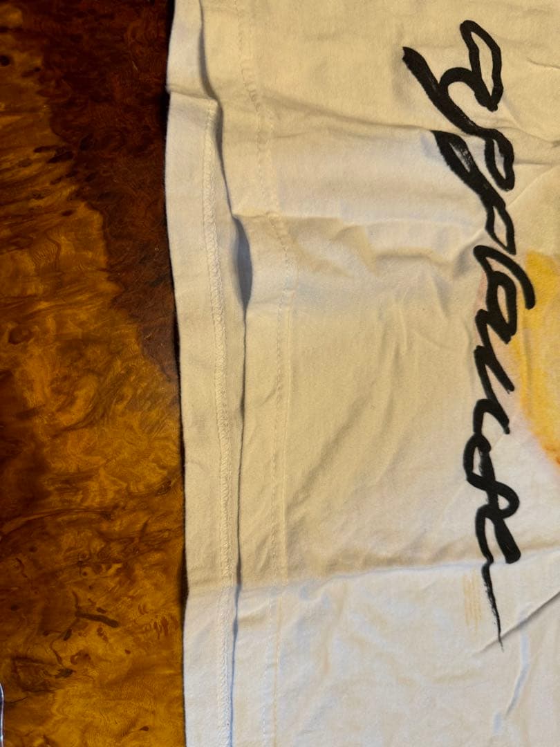 レディガガ白グラフィックTシャツサイズ表記L2010年コピーライト入り