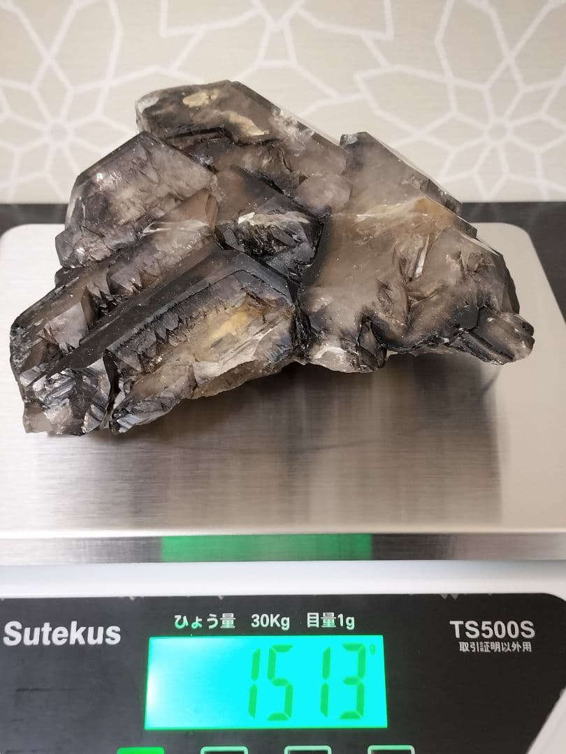 【超特価】スモーキーエレスチャル　金色のきらめき