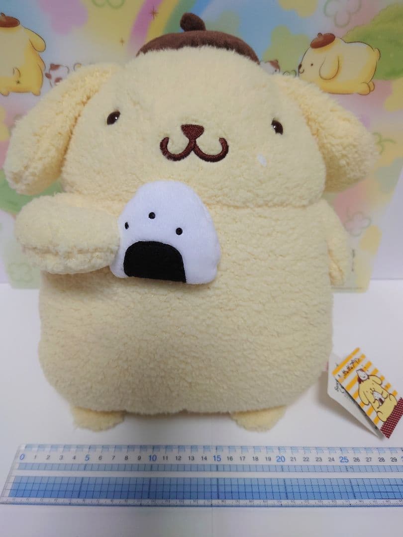 ポムポムプリン　おにぎり　ぬいぐるみ