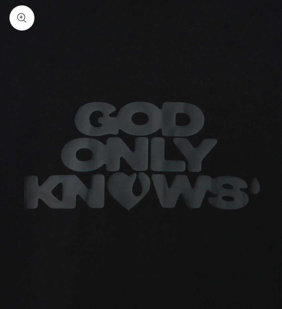 GOD ONLY KNOWS Tシャツ Mサイズ　ブラック