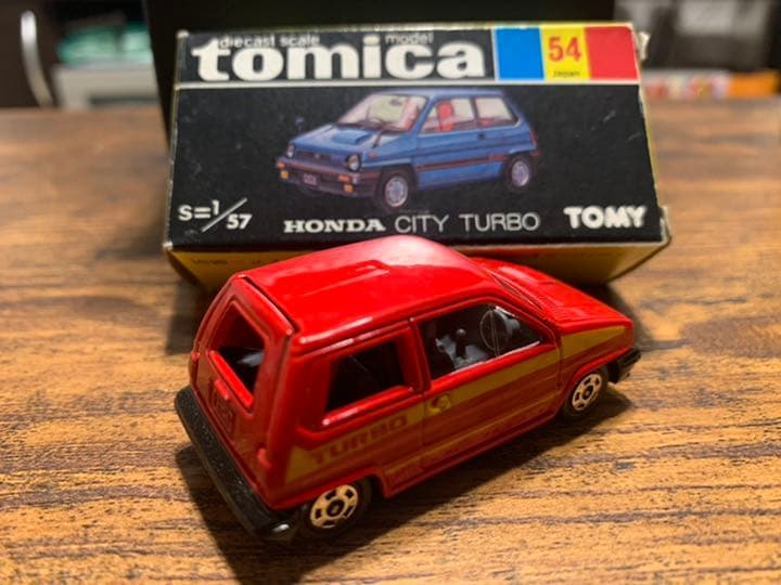 トミカ　ホンダ　シティ　ターボ　日本製