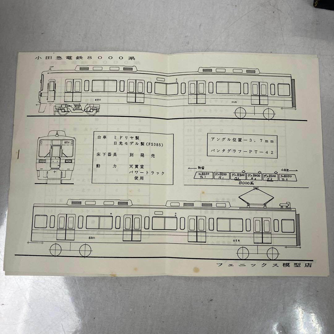 ▽ B.B.kit フェニックス 小田急電8000系 4両セット