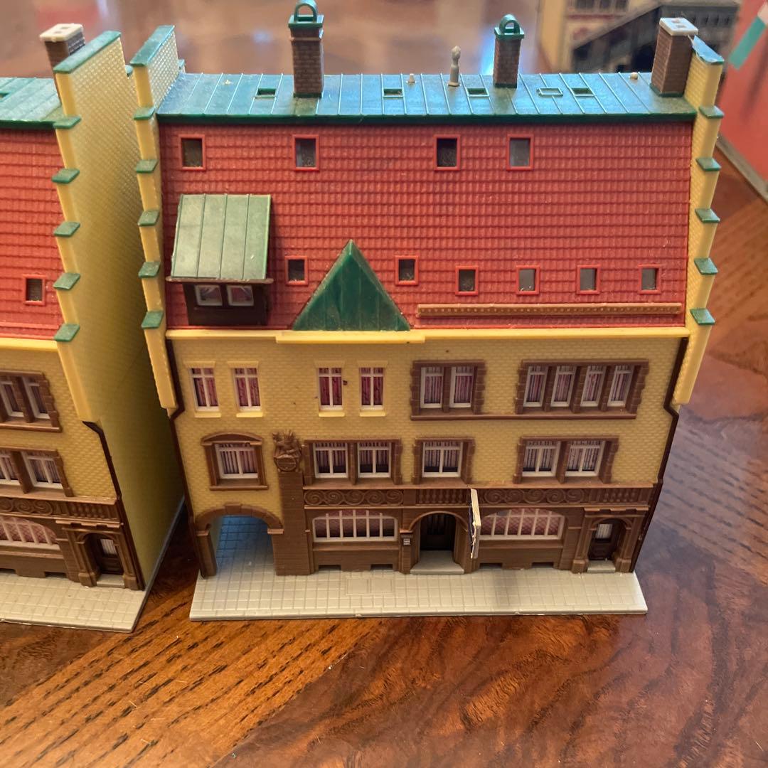 Nゲージ　海外ストラクチャー　欧州街並み繁華街kibri POLA 11点まとめ