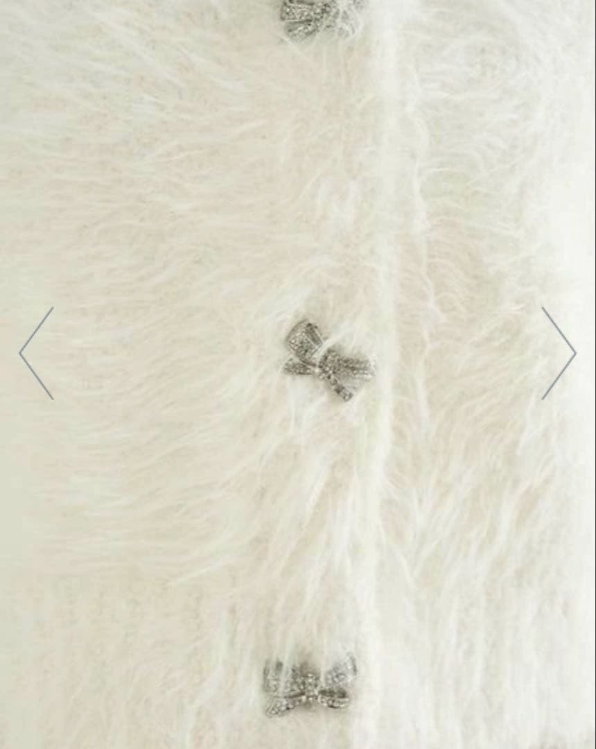 値下げ中 SNIDEL  シャギーカーディガン×ワンピースセット