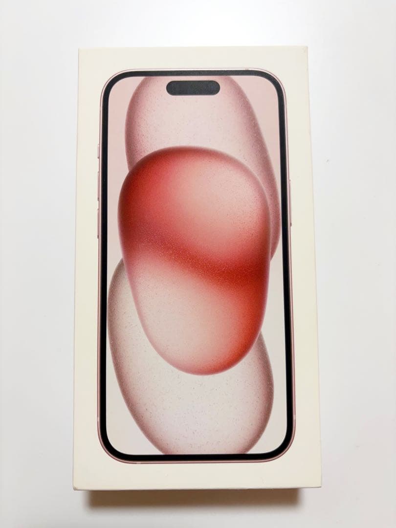 美品　Apple iPhone 15 ピンク 本体　箱、充電コード付き