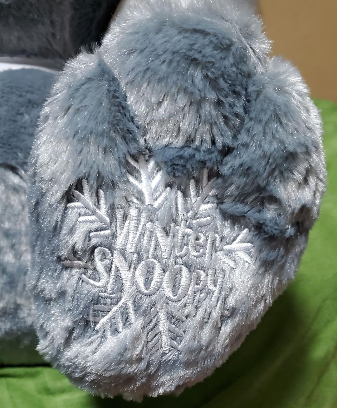 商談中　スヌーピー　winter snoopy　ぬいぐるみ