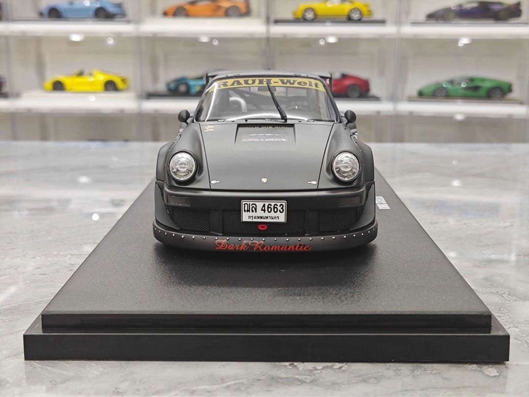 ハ*ル様 GT Spirit 1/18 ポルシェ 964 RWB ミニカー マッ